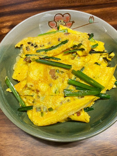 韭菜花炒蛋 的食譜成品照片