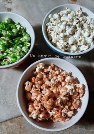 Une photo de Pop corn tricolore 🥣