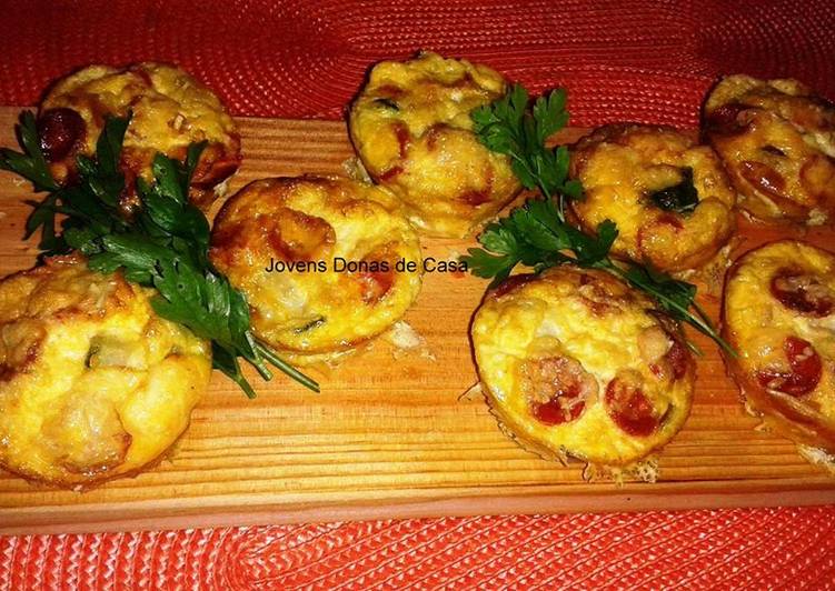 Step-by-Step Guide to Prepare Homemade Mini omeletes no forno