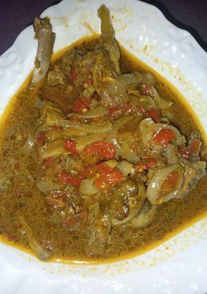 A picture of Pepper Soup Naman Rago.