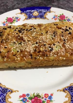 A picture of Wheat vegetables bread.