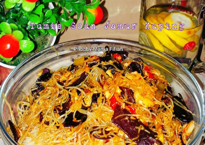 Anti Ribet, Memasak Tumis Soun Jamur Kuping Yang Enak