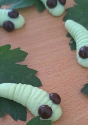 Foto resep Caterpillar cookies