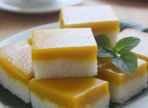 Foto resep Talam Ketan Labu Kuning, Gurih Manis
