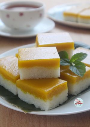 Foto resep Talam Ketan Labu Kuning, Gurih Manis