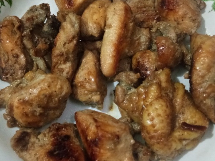 Langkah Mudah untuk Menyiapkan Menu Diet : Ayam Panggang Bumbu Teriyaki (pake teflon) Praktis