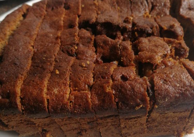 Recipe of Perfect Easiest Banana Bread Ever!!!😋😋😋