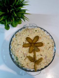 عکسی از دستور سالاد الویه خوشمزه و لذیذ 😋