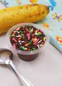 Choco banana ice cream, es krim pisang coklat super simpel
