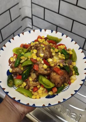 Foto resep Tumis ikan jambal jagung manis