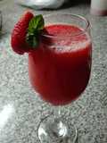 Cocktail de frutillas light