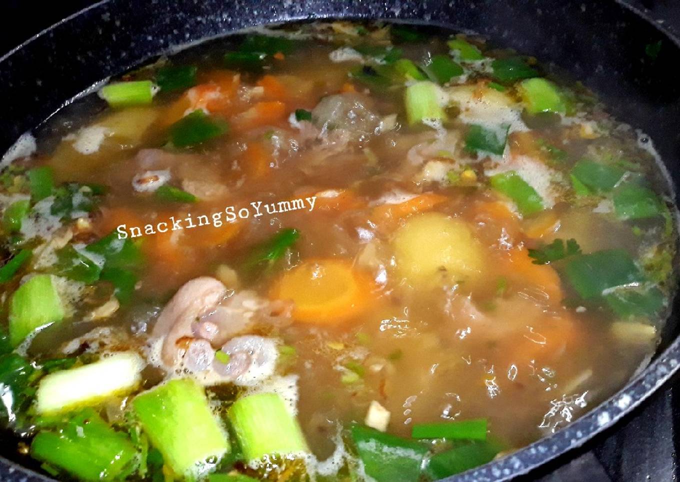 Resep Sup Tulang dan Kaki Babi