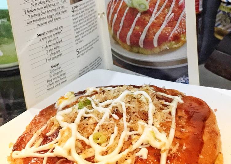 Bagaimana Menyiapkan Simple Okonomiyaki #20 #bikinramadanberkesan, Bisa Manjain Lidah