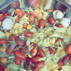 A picture of Poha bhel.