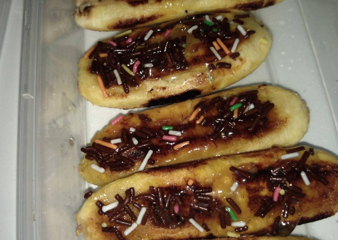 Pisang bakar lapis nanas legit (by. trea pwt jateng)