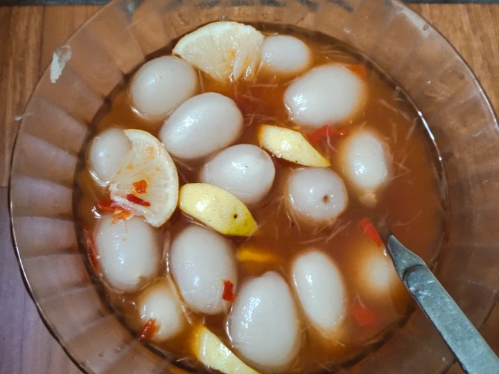 Easy Ways Prepare Recipes Asinan Rambutan the  Makes Drooling Tasty.