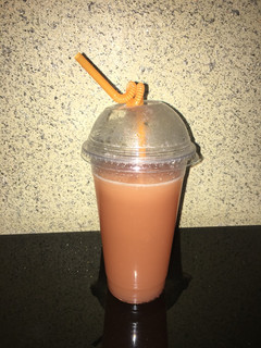 A picture of Green Apple & Strawberry Juice.