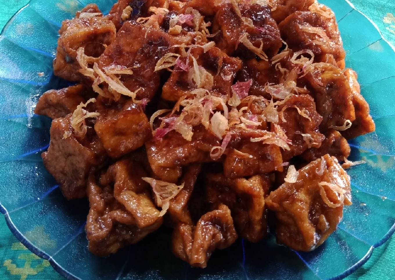 Semur tahu bumbu sederhana