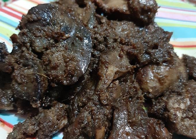 Resep Ati Ampela Bumbu Madura dan Sambal Korek Anti Gagal