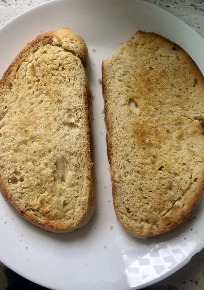 Una foto de Pan vegano para tostadas