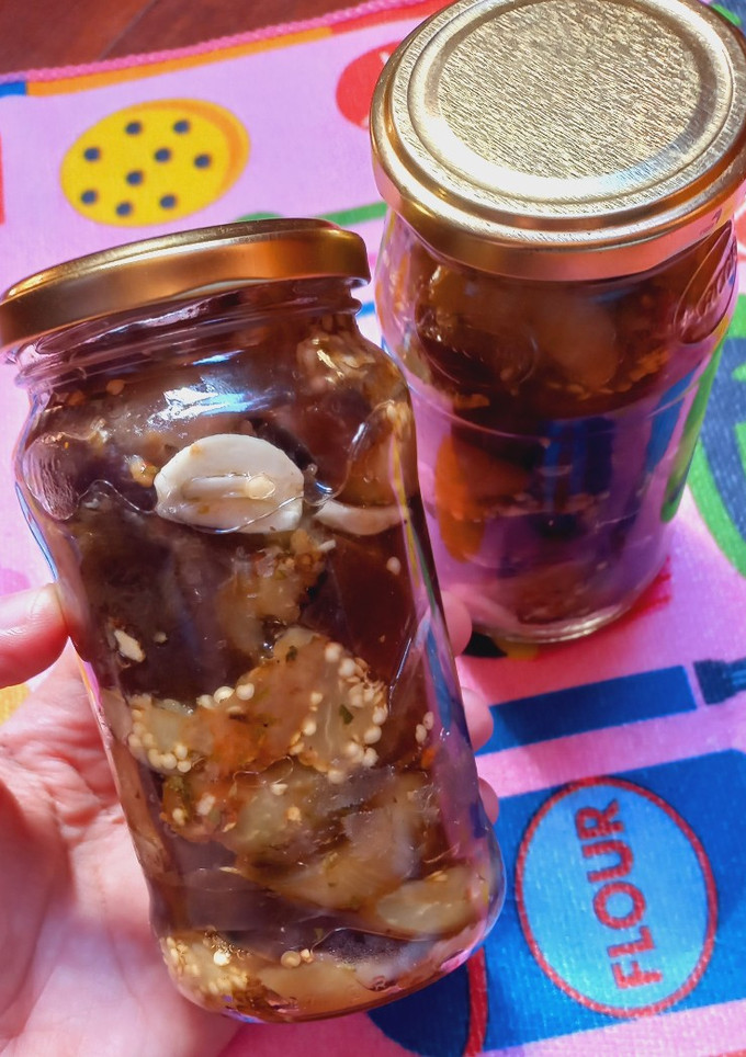 Una foto de 🍆Escabeche de Berenjena🍆