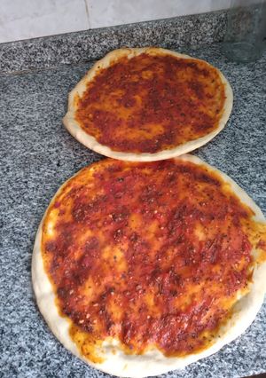 Una foto de Pizzas caseras