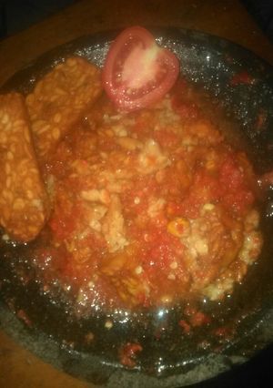 Foto resep 4•°Tempe Penyet Sambal Bawang