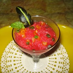 A picture of Watermelon Granita.