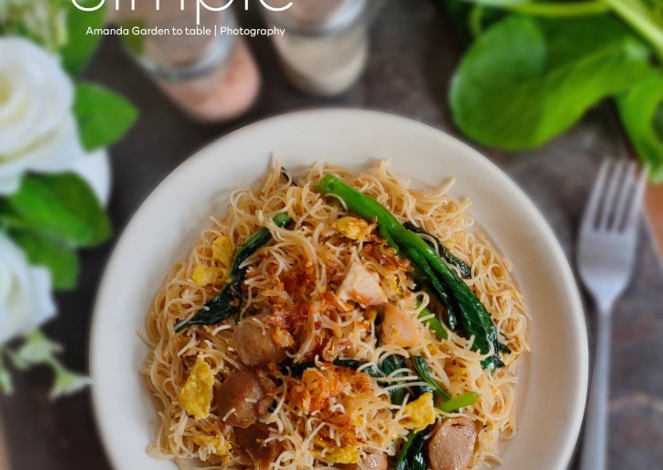 Bihun Goreng Simple