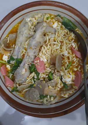Foto resep Mie seblak ceker