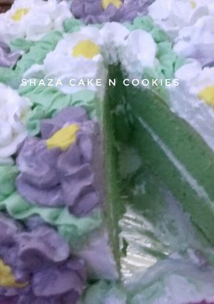 Foto resep 26. Cake Pandan Putih Telur