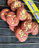 Milkybar Red Velvet Cookies