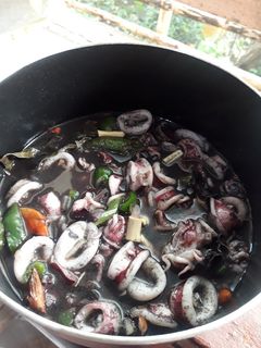Foto resep 32. Cumi hitam simple