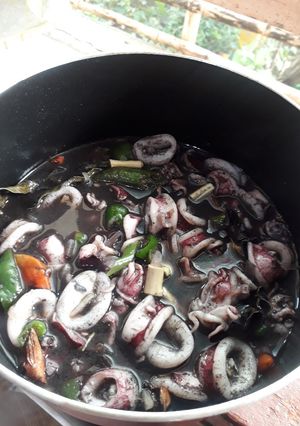 Foto resep 32. Cumi hitam simple