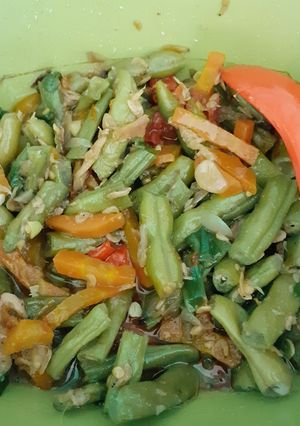 Foto resep Tumis buncis ebi