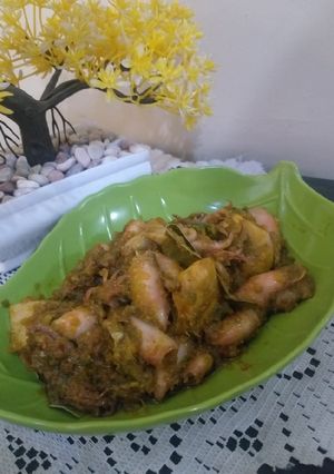 Foto resep Cumi asin goreng sambel