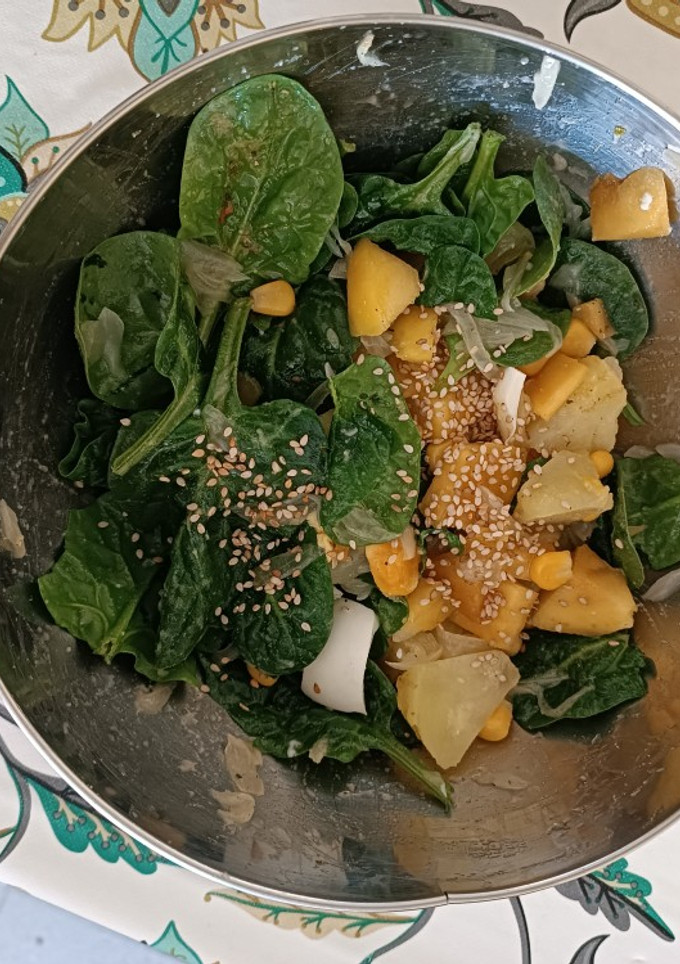 Una foto de Ensalada primaveral