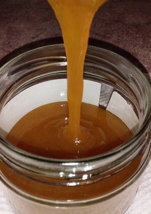 Una foto de Chamoy de ciruela amarilla y mermelada de ciruela