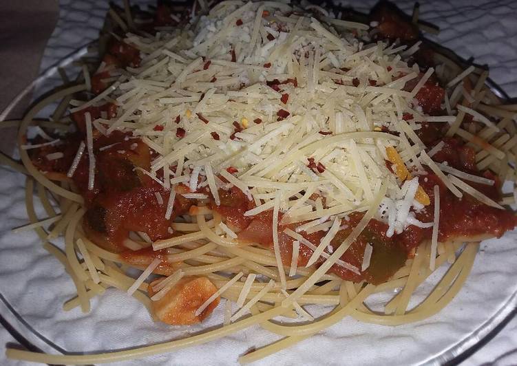 Xtra Thick & Chunky Veggie Spaghetti π Xtra Thick & Chunky Veggie Spaghetti π