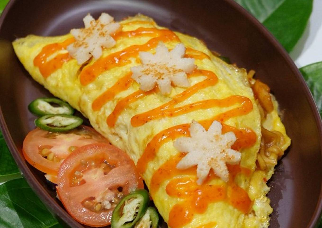 Omusoba (Mie goreng bungkus telur dadar)