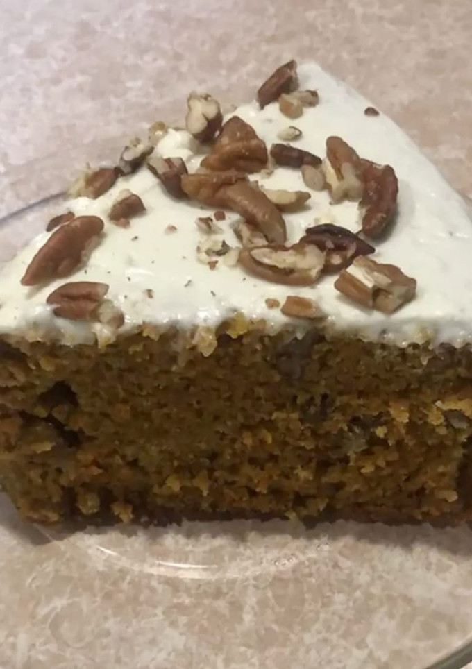 Una foto de Pastel de zanahoria