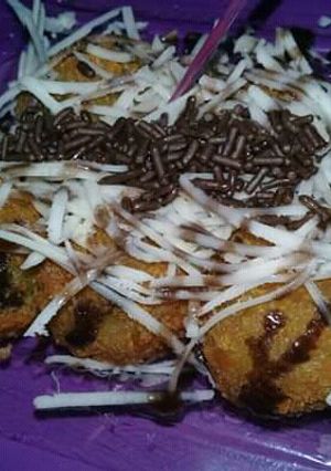 Foto resep Ucok ubi coklat keju
