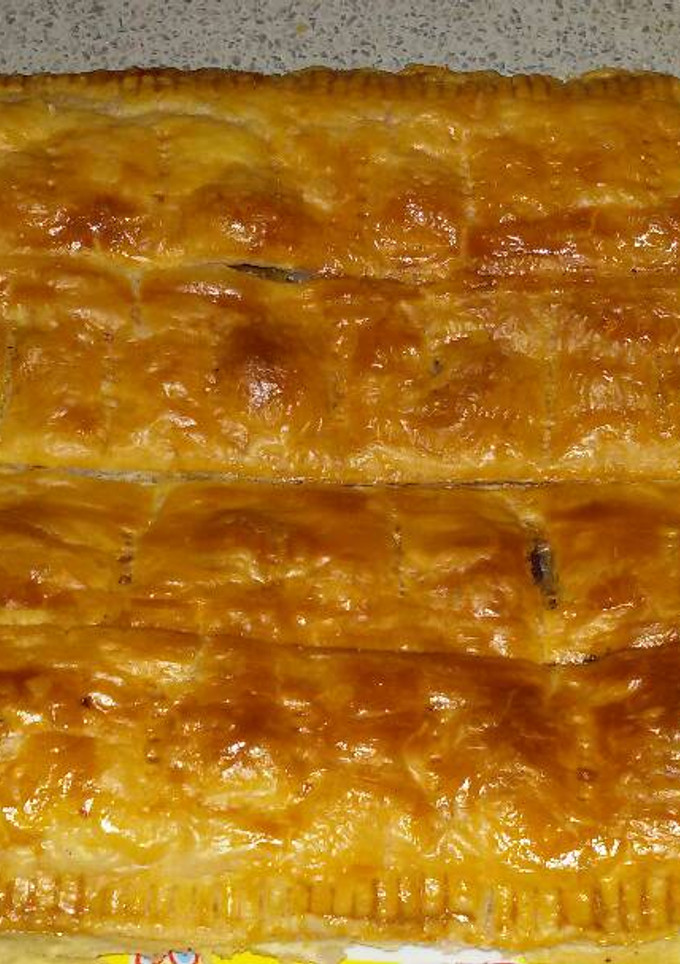 Una foto de Hojaldre de bacon y dátiles