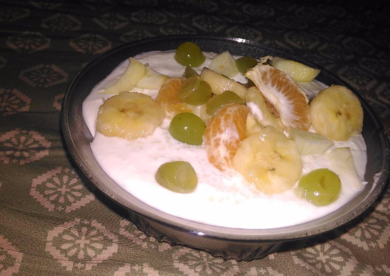 Fruit pudding