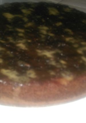 صورة لوصفة كيكة بالكراميل والشوكولاته