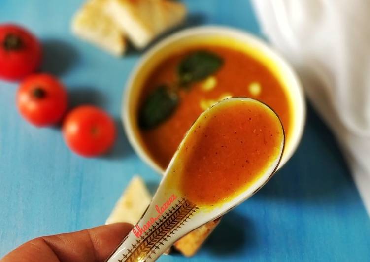 Saturday Fresh Tomato soup