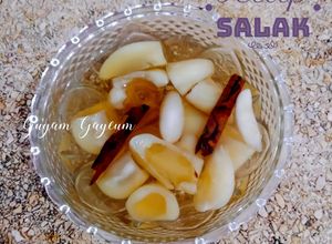 Foto resep Setup Salak Kayu Manis (Manisan Salak)