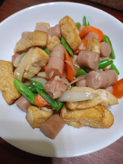 Foto resep Cah Sosis Tahu wortel
