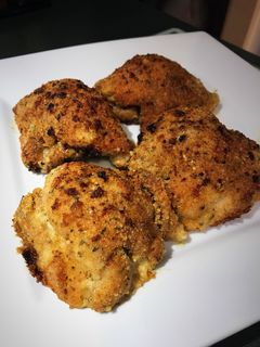 A picture of Baked Ranch Chicken Thighs.