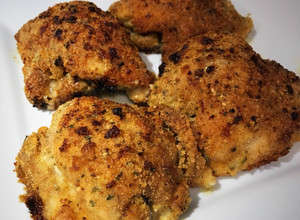 A picture of Baked Ranch Chicken Thighs.